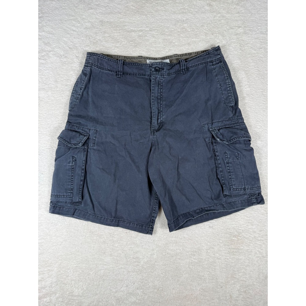 Old Navy Cargo Shorts Mens 36 Navy Blue Good Vintage Y2K Gorpcore Utility 2004